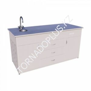 ШS 0303. Стол демонстрационный ( с подводом электричества и воды) 1800*750*900