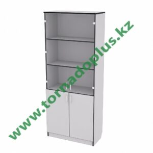KH 1016. Шкаф под файлы со стеклянными дверцами 800х340х1830