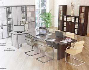 Мебель для РУКОВОДИТЕЛЯ: Серия PERSONA