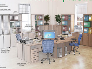 Мебель для ПЕРСОНАЛА: Серия FAVORIT