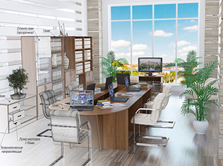 Мебель для ПЕРСОНАЛА: Серия VULGARIS