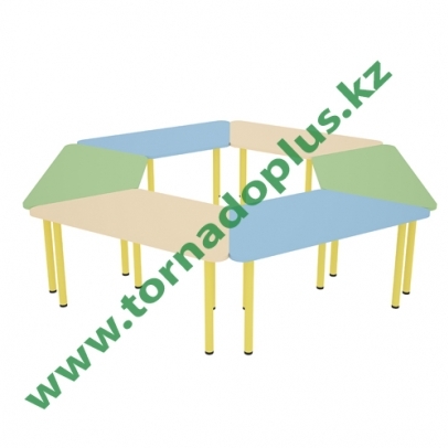 ГS 0248. Стол для занятий 2000x1740x580