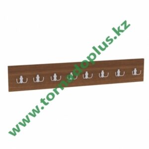 MP 3023. Вешалка настенная восемь крючков 1000х50х170
