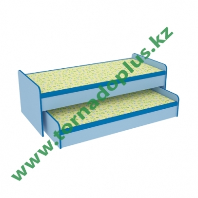 ГК 4037. Кровать 2х ярусная с МДФ декоративной вставкой 1492*670*745