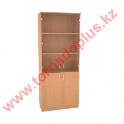 VH 1002 Шкаф для книг со стеклом.800*380*1970