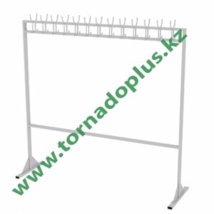 ШР 3066. Вешалка напольная металлическая на 26 крючков 1800х500х1600
