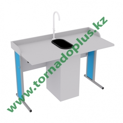 ШS 0257. Стол лабораторный (пластиковое покрытие столешницы) 1200х600х750