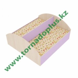 ГК 4024. Кровать детская двойная 1540x1248x600