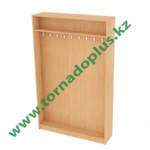 ШH 1086. Вешалка двухсторонняя на 16 крючков 1200х500х1600