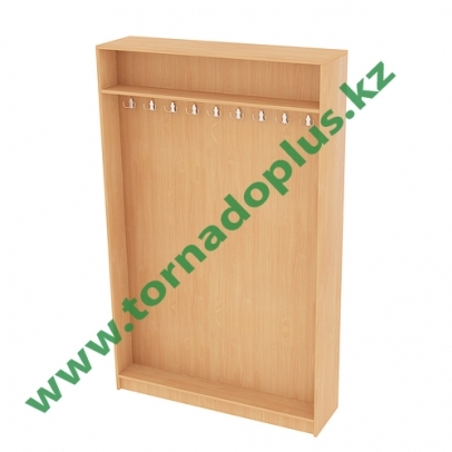 ШH 1086. Вешалка двухсторонняя на 16 крючков 1200х500х1600