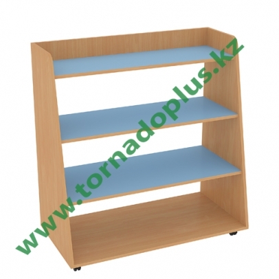 ГС 3062. Стеллаж в игровую мобильный 1000x500x1000