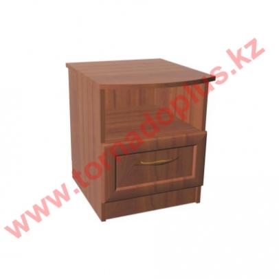 JT 2018. Тумба под телевизор и холодильник (крышка со стеклом) 600х600х890. (вставка - натуральный ратан)