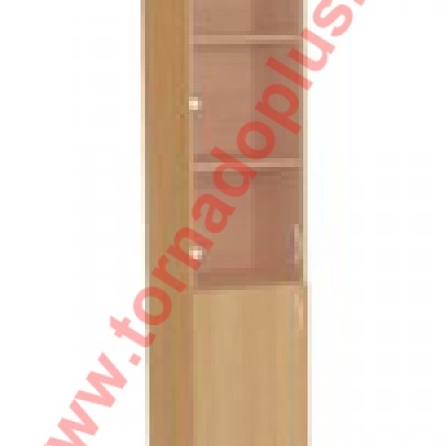 VH 1009 Пенал для книг со стеклом.400*380*1970