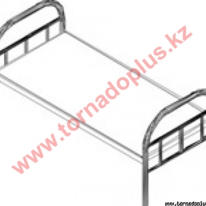 JK 4026. Кровать металлическая 2050х800х800