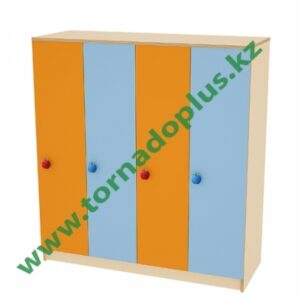 ГH 1134. Шкаф для одежды 4х секционный 1202*350*1300