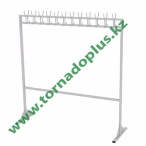 ШР 3067. Вешалка напольная металлическая на 24 крючков 1600х500х1600