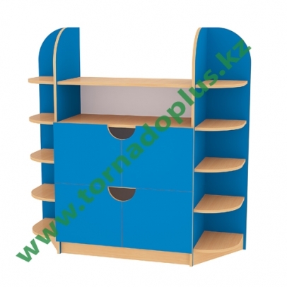 ГН 1077. Горка в игровую 1300x400x1300