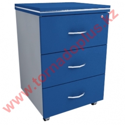 TT 2037. Тумба выкатная с центральным замком 450х450х680