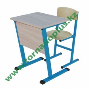 Комплект: Парта и стул ученика (Опора наклонная)