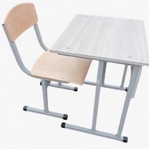 Комплект ученический (Парта и стул) одноместная. 700*500*640/700/760 мм