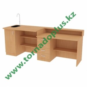 ШS 0052. Стол демонстрационный (Пластиковое покрытие столешницы) 2400х600х900